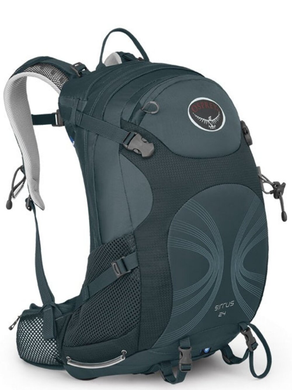 Osprey Packs Women's Sirrus 24 Backpack, Stealth Grey, Small/Medium